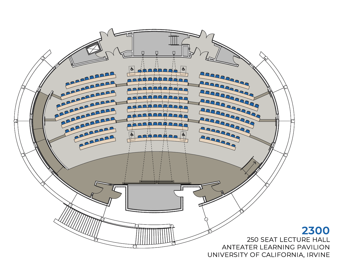 ALP 2300 - 250 Seat Lecture Hall